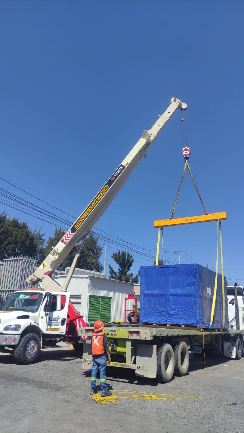 Grúa Titán Freightliner, Terex